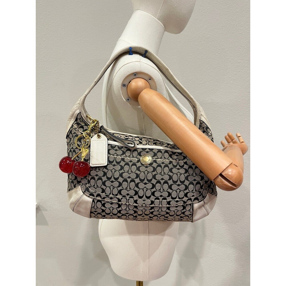 Coach Signature C Monogram Shoulder Bag